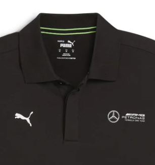 Mercedes polo shirt, Puma, Essential, black
