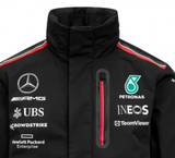 Mercedes Team, Men's Raincoat, Black, 2023