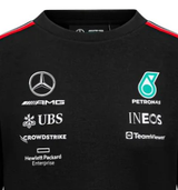 Mercedes Team, long sleeve, women, black, 2023