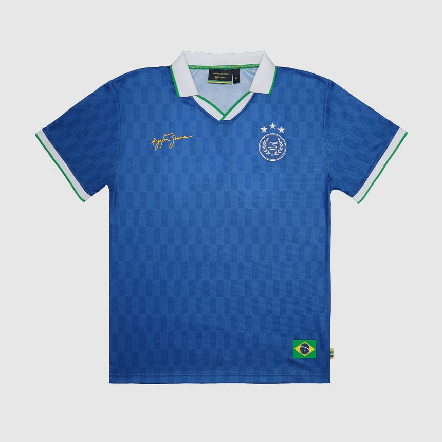 Mez Ayrton Senna, 94 corte relajado, azul