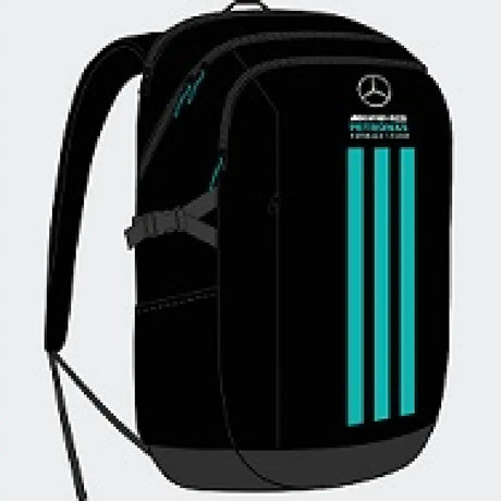 Mochila Mercedes, Dna, adidas, 3 Rayas, negra