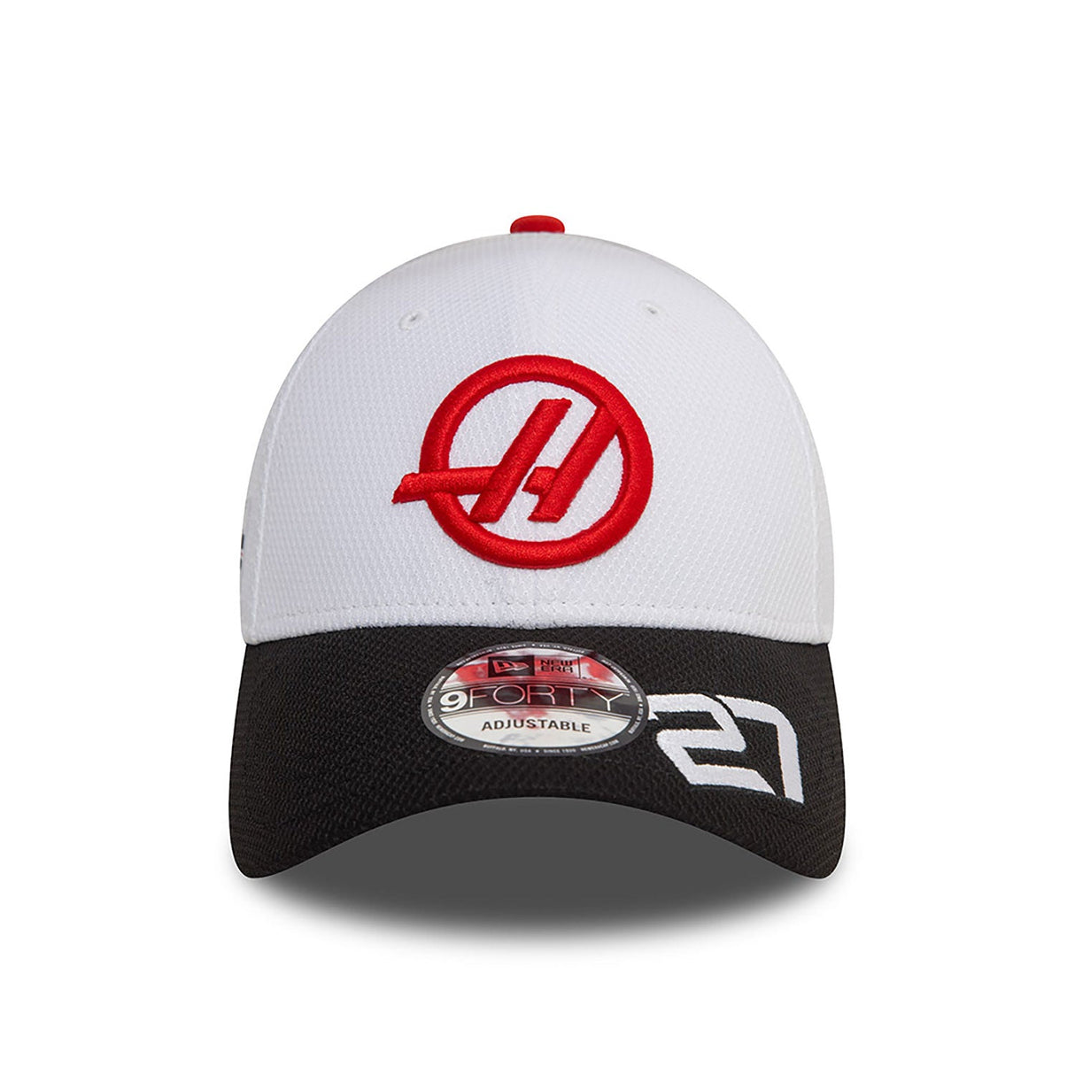 Gorra Haas, NEW ERA, 9FORTY, Hülkemberg Adulto, blanca, 2024