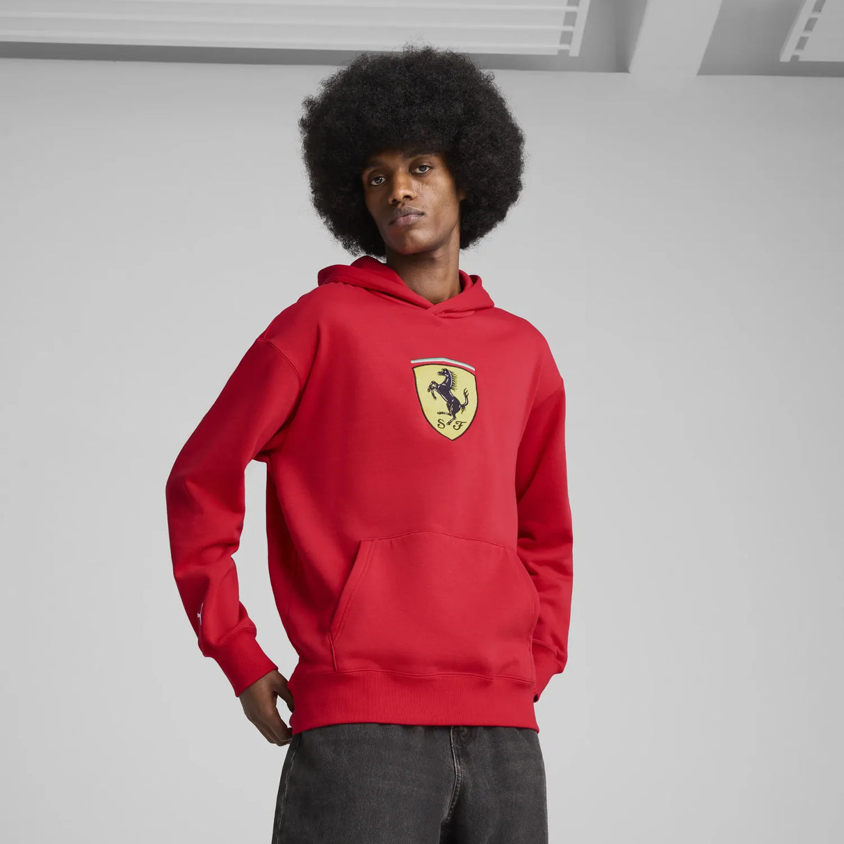 Ferrari Race Sudadera con Capucha - Rojo 🔥