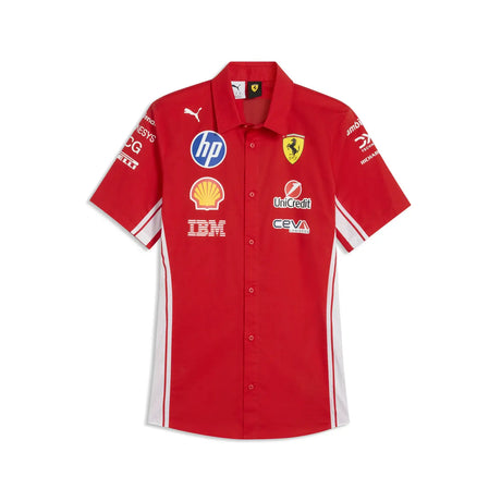 Póló Ferrari, equipo, Puma, rojo, 2026