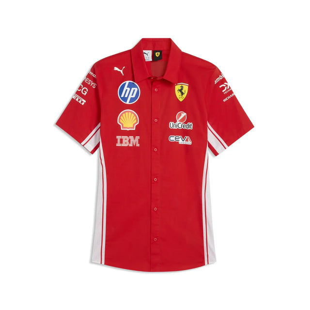 Póló Ferrari, equipo, Puma, rojo, 2026