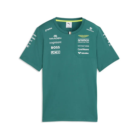 Pólora de Mujer Aston Martin, equipo, Puma, verde, 2026