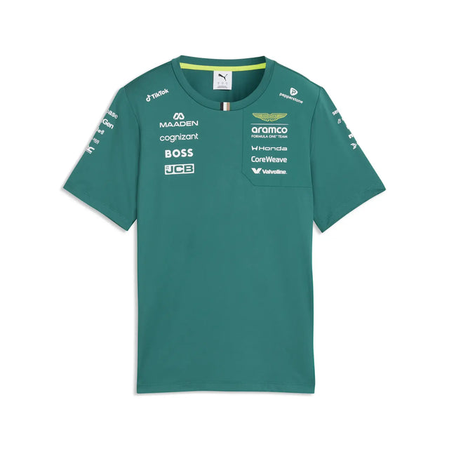 Pólora de Mujer Aston Martin, equipo, Puma, verde, 2026