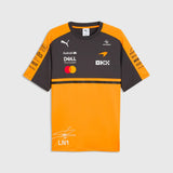 Pólora McLaren, equipo, Lando Norris, papaya