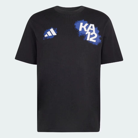 Pólora Mercedes, Kimi Antonelli, Nombre & Número, adidas, negra, 2026