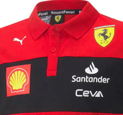 2022, Rojo, Puma Ferrari Race Camiseta
