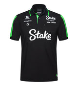 Kick Sauber polo, CODE ZERO, equipo, carrera, negro, 2024