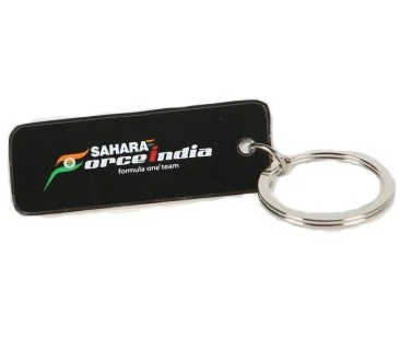 Fier Keychain, Fforce India Team Logo, Unisex, Black, 2015