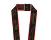 Schlüsselanhänger mit Lanyard, Lotus, Unisex, Schwarz, 2013