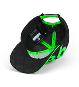 Gorra Kick Sauber, CODE ZERO, Théo Pourchaire, negro