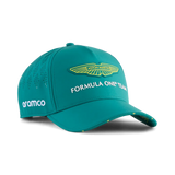 Gorra de Aston Martin, del equipo, Lance Stroll, verde