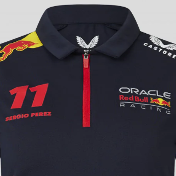 Red Bull Racing Women's Sergio Perez Crew Neck T-Shirt, Blue, 2023