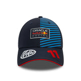 Gorra Red Bull, NEW ERA, 9FORTY, Sergio Perez, azul, 2024