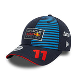 Red Bull gorra, NEW ERA, 9FORTY, Sergio Perez, niños, azul, 2024