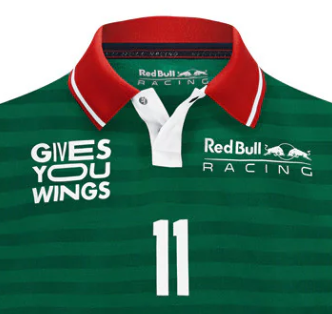 2022, Green, Red Bull Sergio Pérez Jersey