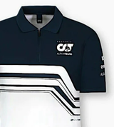 Scuderia Alpha Tauri, Mujeres, Equipo Camiseta con cuello, Blanco 2022