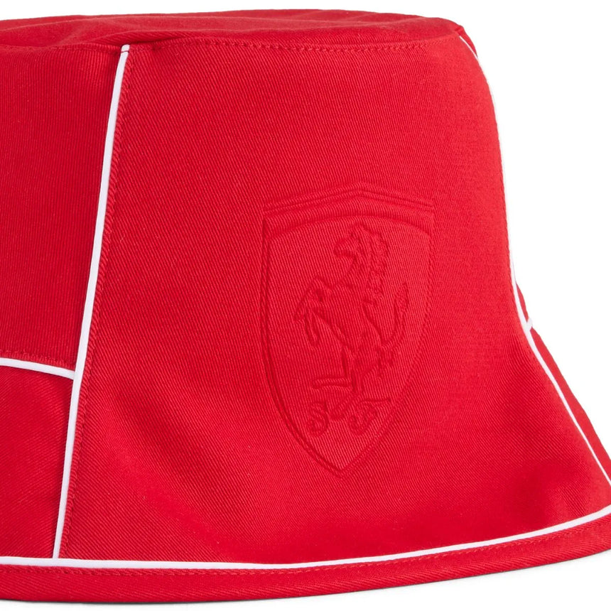 Sombrero Bucket Scuderia Ferrari Race F1 Premium, Rojo, 2026 3