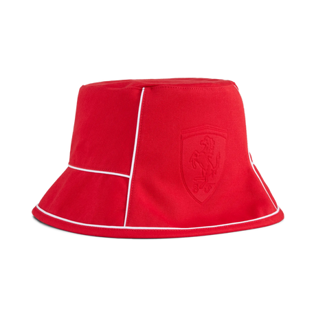 Sombrero Bucket Scuderia Ferrari Race F1 Premium, Rojo, 2026