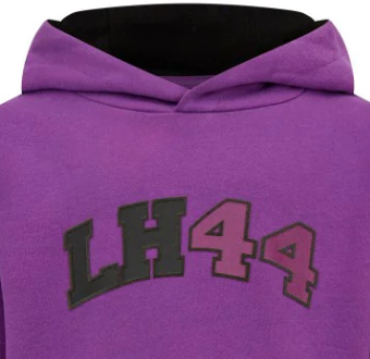 Sudadera con capucha Mercedes Lewis Hamilton, Niño, Morado