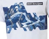 Puma BMW Graphic Men's T-Shirt, White, 2017