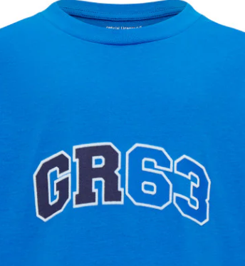 Camiseta Mercedes George Russell Logo, Niño, Azul