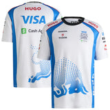 Camiseta de equipo masculino VISA RB BLANCA 🔥