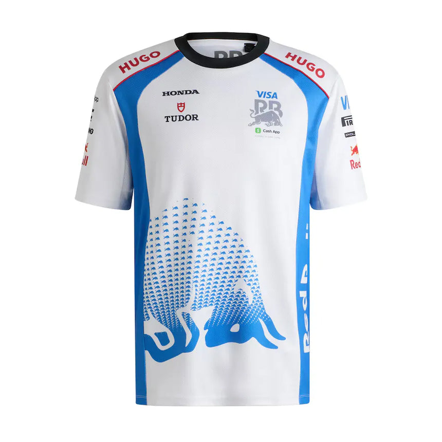 Camiseta de equipo masculino VISA RB BLANCA 🔥