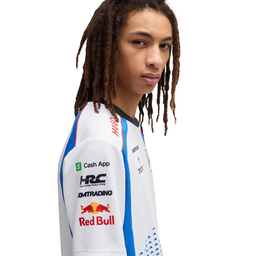 Camiseta de equipo masculino VISA RB BLANCA 🔥