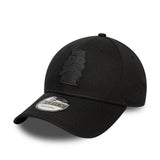 Visa RB gorra, de temporada, 9FORTY, New Era, negra