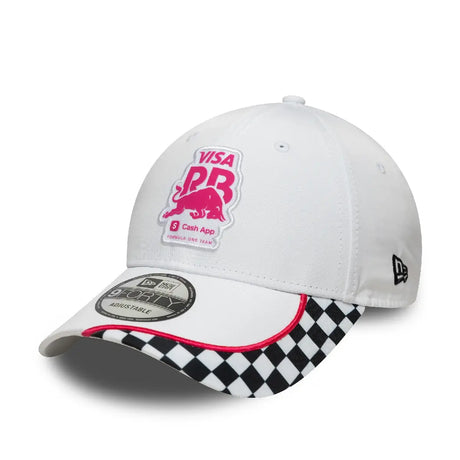 Visa RB gorra, tablero de ajedrez, 9FORTY, New Era, blanca